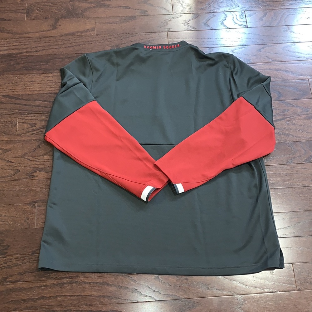 Oklahoma University Quarter Zip - NWT - Picture 2 of 4